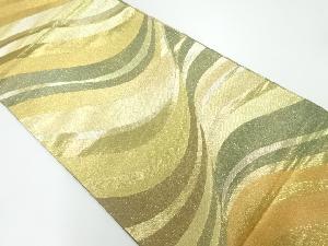 流水模様織出し全通袋帯